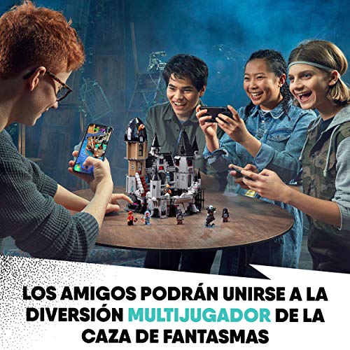 LEGO- Castillo del Misterio Hidden Side Set de Juego de Realidad Aumentada Multijugador Interactiva, Aplicación AR para iPhone/Android, Multicolor (70437)