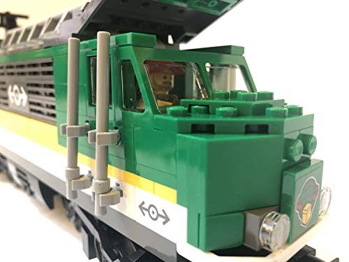 LEGO City 60198 Locomotora de Tren de Mercancías sin Motor