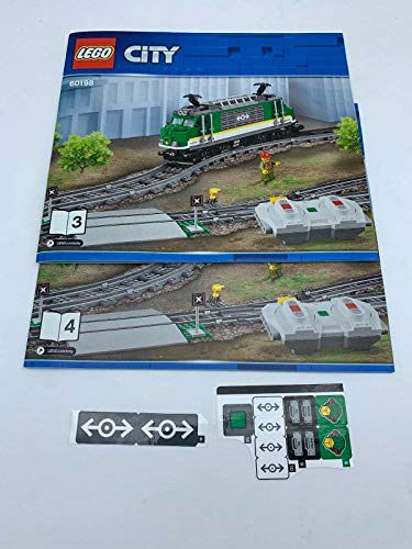 LEGO City 60198 Locomotora de Tren de Mercancías sin Motor