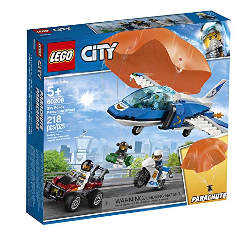 LEGO City 60208 Sky Police Parachute Arrest Building Kit