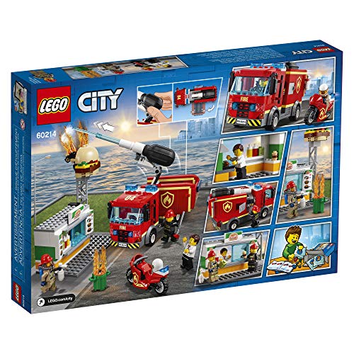 LEGO City Feuerwehreinsatz im Burger-Restaurant 60214 (327 Teile) - 2019