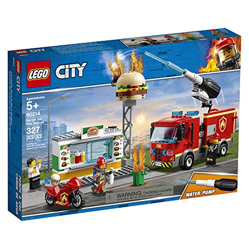 LEGO City Feuerwehreinsatz im Burger-Restaurant 60214 (327 Teile) - 2019