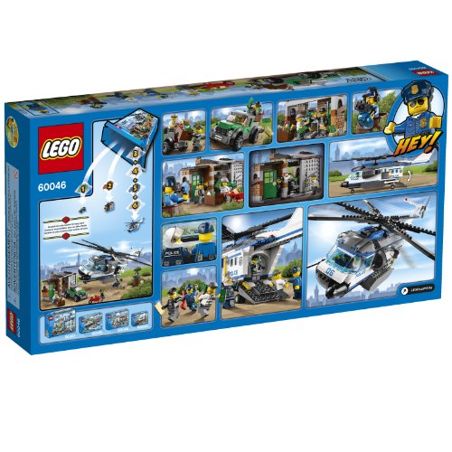 LEGO City Police Helicopter Surveillance Building Set 60046 by LEGO