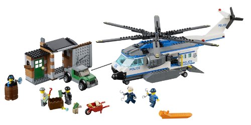 LEGO City Police Helicopter Surveillance Building Set 60046 by LEGO