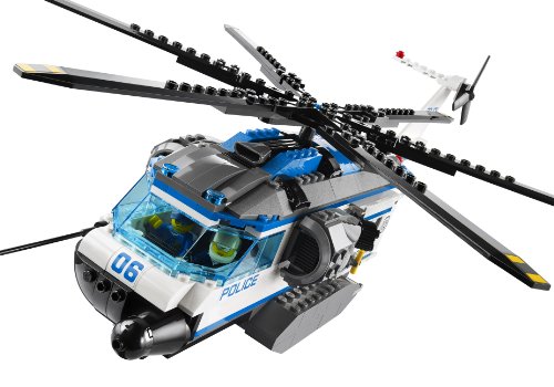 LEGO City Police Helicopter Surveillance Building Set 60046 by LEGO