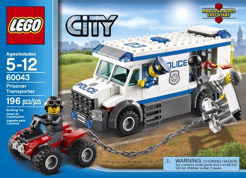 LEGO City Prisoner Transporter Niño/niña 195pieza(s) Juego de construcción - Juegos de construcción (Multicolor, 5 año(s), 195 Pieza(s), Niño/niña, 12 año(s))