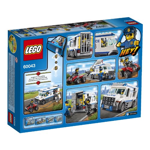 LEGO City Prisoner Transporter Niño/niña 195pieza(s) Juego de construcción - Juegos de construcción (Multicolor, 5 año(s), 195 Pieza(s), Niño/niña, 12 año(s))