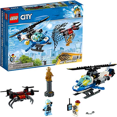 LEGO City Sky Police Drohnen Verfolgungsjagd 60207 Bauset, Neu 2019 (192 Teile)