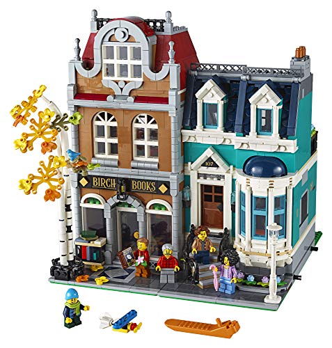 LEGO Creator Expert Bookshop 10270 Modular Building Kit, Big Set and Collectors Toy for Adults, New 2020 (2,504 Pieces)