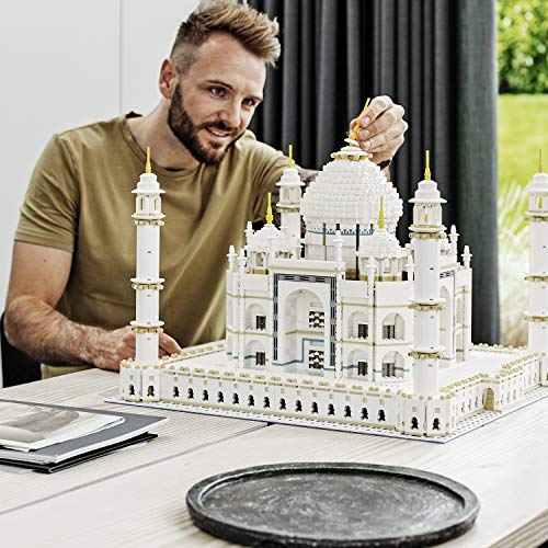 LEGO Creator Expert-Taj Mahal, detallada maqueta de juguete de una de las siete maravillas del mundo moderno (10256)