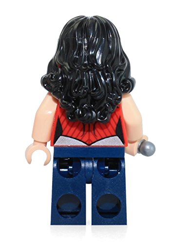 LEGO DC Comics Super Heroes Minifigure - Wonder Woman Dark Blue with Sword New 52 (76026)