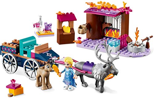 Lego® Disney Frozen 41166 43172 - Juego de 2 figuras de Elsa y carruaje de reno y palacio mágico de hielo de Elsa.