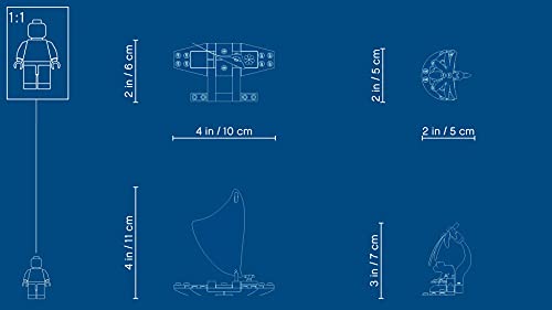 LEGO Disney Princess - Aventura Oceánica de Vaiana Juguete de Construcción Creativo de la Película, con Muñecas de Vaiana y Púa, Contiene una Canoa y otros Elementos, a Partir de 6 Años (43170)