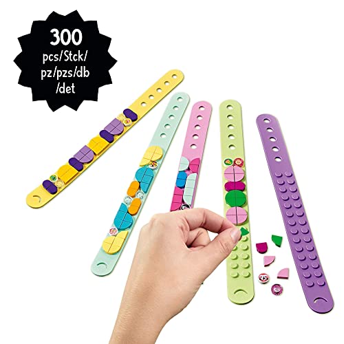 LEGO Dots 41913 Megapack para Pulseras Kit de Manualidades para Niños y Niñas de 6 años Set de Bisutería DIY