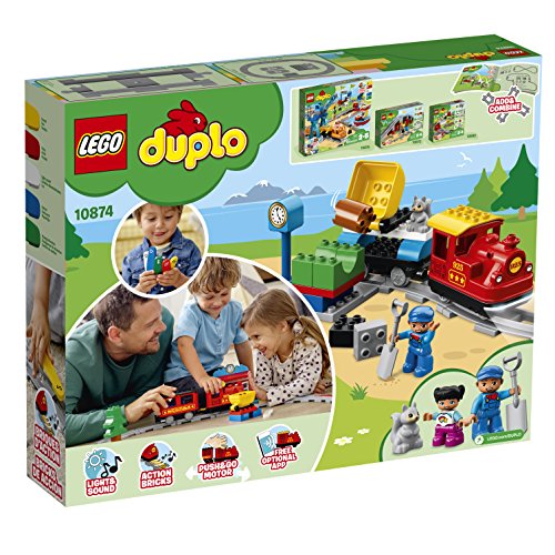 LEGO Duplo 10874 – Push & Go Vapor Ferrocarril (59 Piezas) – 2018