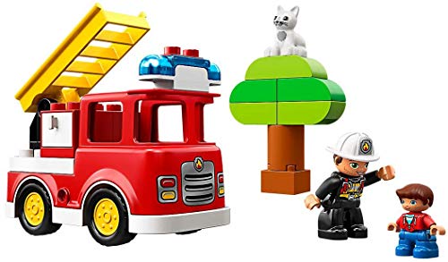 LEGO® Duplo 10901 10903 - Juego de 2 coches de bomberos y guardia de bomberos