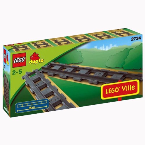 LEGO Duplo 2734 Vías Rectas