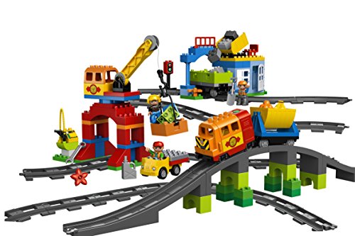 LEGO DUPLO - Juego de construcción de circuito de tren (10508)