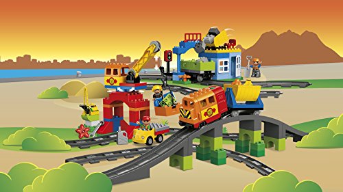 LEGO DUPLO - Juego de construcción de circuito de tren (10508)