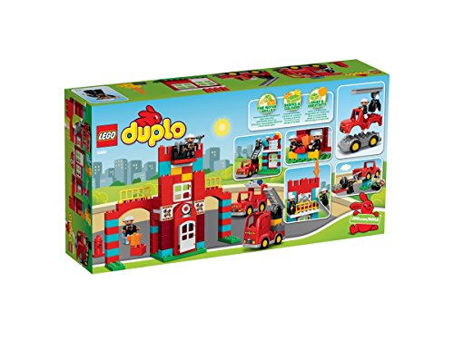 LEGO Duplo - La estación de Bomberos, Multicolor (10593)