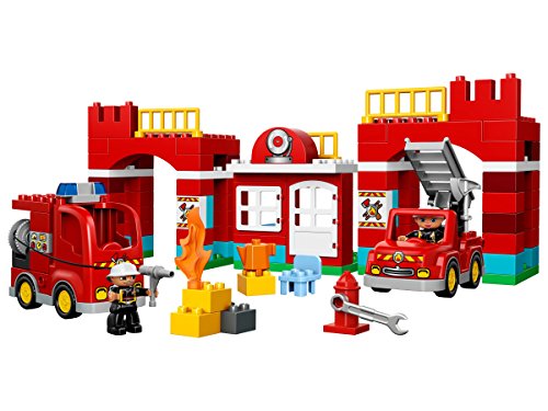 LEGO Duplo - La estación de Bomberos, Multicolor (10593)