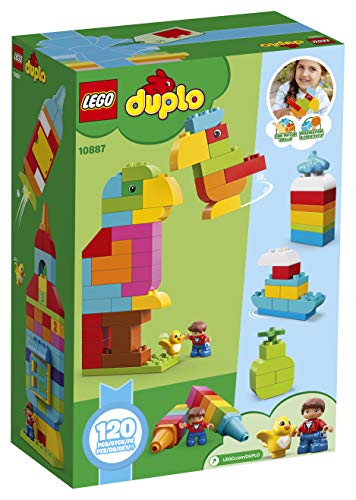 LEGO DUPLO My First - Diversión Creativa, Juguete Preescolar Creativo de Construcción con Muñeco para Niños y Niñas a Partir de 1 Año y Medio (10887) , color/modelo surtido