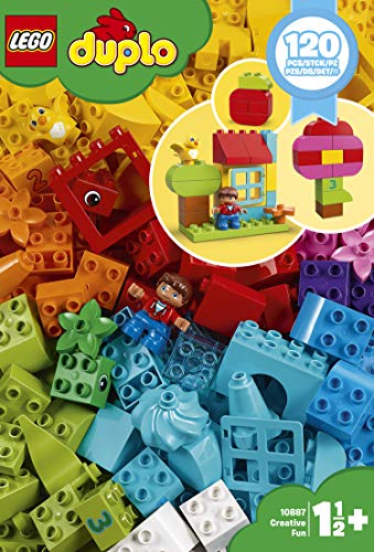 LEGO DUPLO My First - Diversión Creativa, Juguete Preescolar Creativo de Construcción con Muñeco para Niños y Niñas a Partir de 1 Año y Medio (10887) , color/modelo surtido