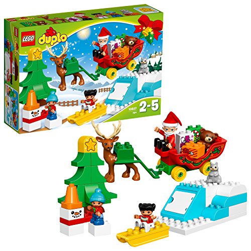 LEGO Duplo Town-10837 Papa Trineo de Papá Noel, Miscelanea (10837)