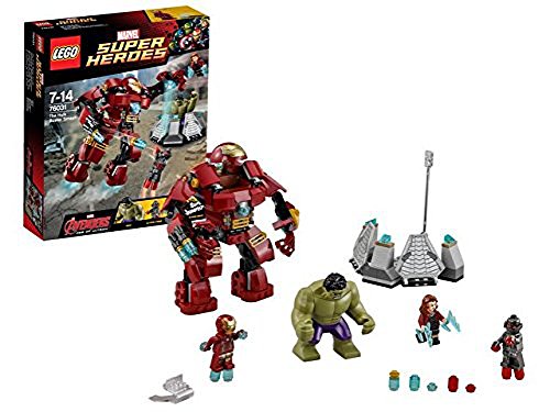 LEGO - El Golpe Demoledor de Hulk, Multicolor (76031)