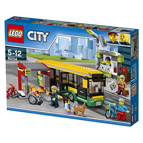 LEGO - Estación de Autobuses, Multicolor (60154)