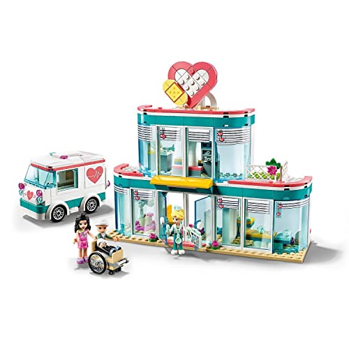 LEGO Friends 41394 Hospital de Heartlake City Set de Construcción para Niños +6 años con Ambulancia de Juguete y Mini Muñecas