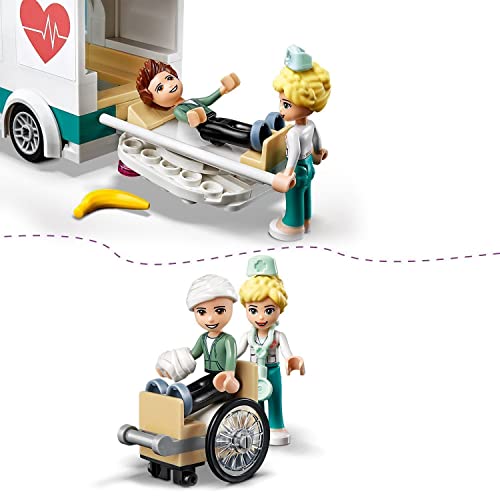 LEGO Friends 41394 Hospital de Heartlake City Set de Construcción para Niños +6 años con Ambulancia de Juguete y Mini Muñecas