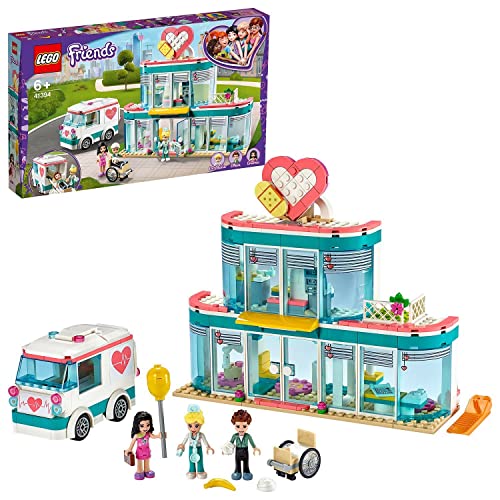 LEGO Friends 41394 Hospital de Heartlake City Set de Construcción para Niños +6 años con Ambulancia de Juguete y Mini Muñecas