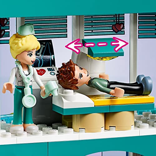 LEGO Friends 41394 Hospital de Heartlake City Set de Construcción para Niños +6 años con Ambulancia de Juguete y Mini Muñecas