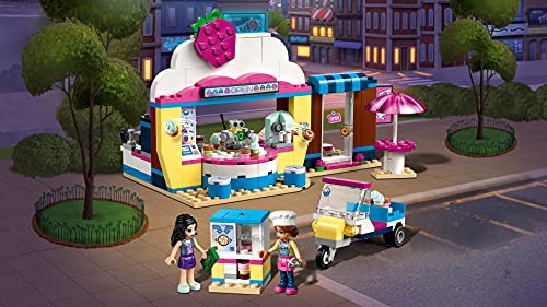 LEGO Friends - Cafetería Cupcake de Olivia Juguete Creativo de Construcción con Detalles para Crear tu Propia Pastelería (41366)