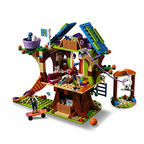 LEGO Friends - Casa en el Árbol de Mia, Juguete de Construcción con Mini Muñecas, Monopatín para Niñas y Niños de 6 a 12 Años (41335)