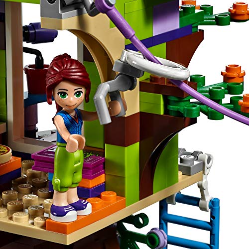 LEGO Friends - Casa en el Árbol de Mia, Juguete de Construcción con Mini Muñecas, Monopatín para Niñas y Niños de 6 a 12 Años (41335)