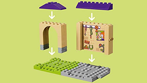 LEGO Friends - Establo de los Potros de Mia, juguete divertido de construcción para aventuras con caballos y mascotas (41361)