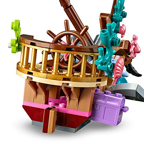 LEGO Friends - Misión de Rescate: Delfines Nuevo set de construcción de juguete de Barco Hundido y Robot Submarino Busca Tesoros (41378)