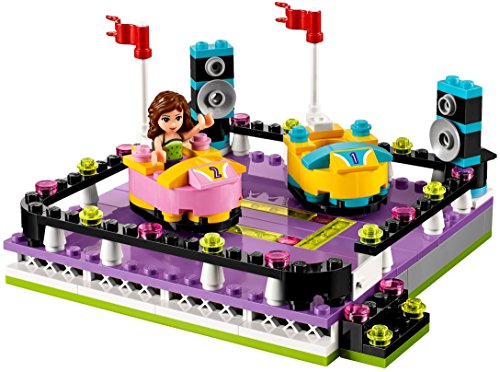 LEGO Friends Parque de Atracciones: Coches de Choque - Juegos de construcción (Chica, Multi)