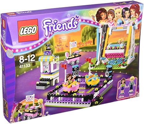 LEGO Friends Parque de Atracciones: Coches de Choque - Juegos de construcción (Chica, Multi)