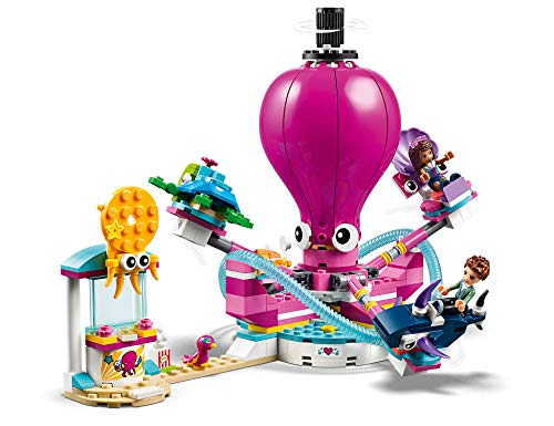 LEGO Friends - Pulpo Mecánico, Juguete Divertido de Construcción Giratorio para Niñas y Niños de más de 7 Años con Mini Muñeca de Andrea (41373)