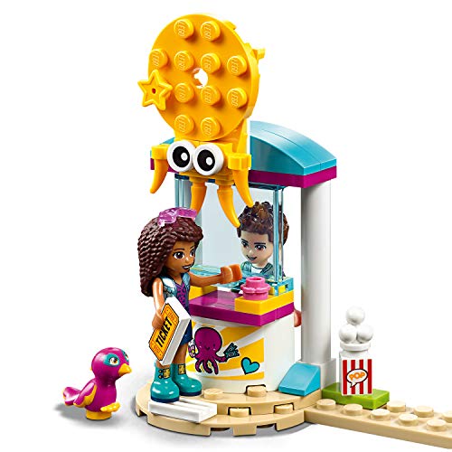 LEGO Friends - Pulpo Mecánico, Juguete Divertido de Construcción Giratorio para Niñas y Niños de más de 7 Años con Mini Muñeca de Andrea (41373)