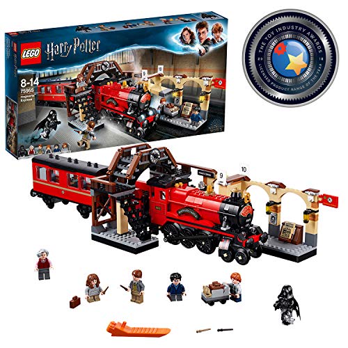 LEGO Harry Potter - Hogwarts Express, Tren de Juguete y Andén 9 y 3/4 (75955) + City Carriles (60205), Juguetes Infantiles - Juego de Construcción VíAs