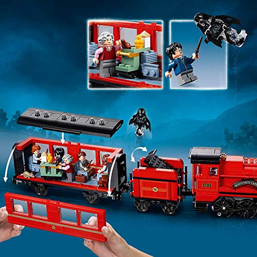 LEGO Harry Potter - Hogwarts Express, Tren de Juguete y Andén 9 y 3/4 (75955) + City Carriles (60205), Juguetes Infantiles - Juego de Construcción VíAs