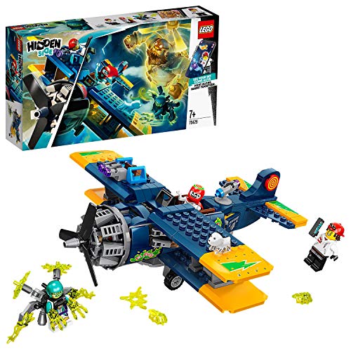 LEGO Hidden Side - Avión Acrobático de El Fuego, Set con Avioneta y Fantasmas de Juguete, Juego de Construcción con App de Realidad Aumentada, a Partir de 7 Años (70429)