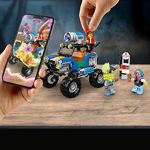 LEGO Hidden Side - Buggy Playero de Jack, Caza Fantasmas de Juguete con Este Set de Construcción Tecnológico, Funciona con App de Realidad Aumentada, para uno o más Jugadores (70428)