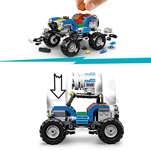 LEGO Hidden Side - Buggy Playero de Jack, Caza Fantasmas de Juguete con Este Set de Construcción Tecnológico, Funciona con App de Realidad Aumentada, para uno o más Jugadores (70428)