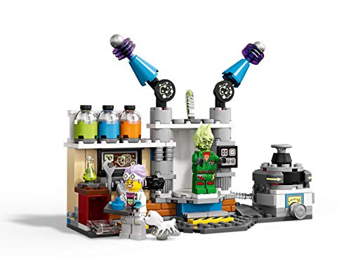 LEGO - Hidden Side Laboratorio de Fantasmas de J. B. Juguete de construcción Interactivo con realidad aumentada, Novedad 2019 (70418)