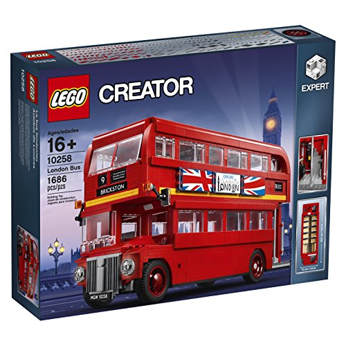 LEGO Juguete de autobús Londres - 10258 - Kit de edificio (1686 Piezas)